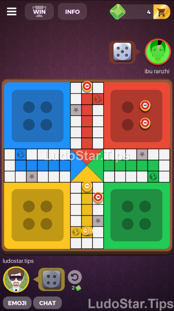 Ludo star how to get six